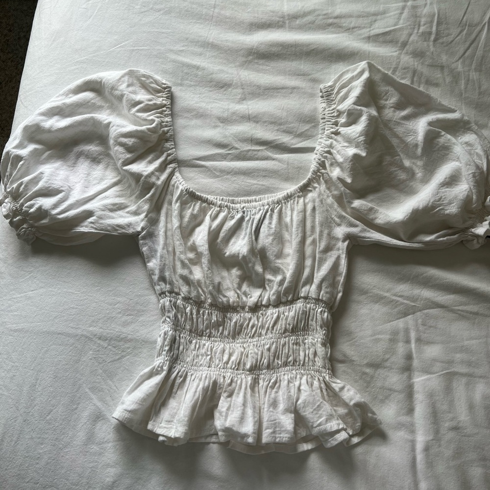 Women’s white blouse!